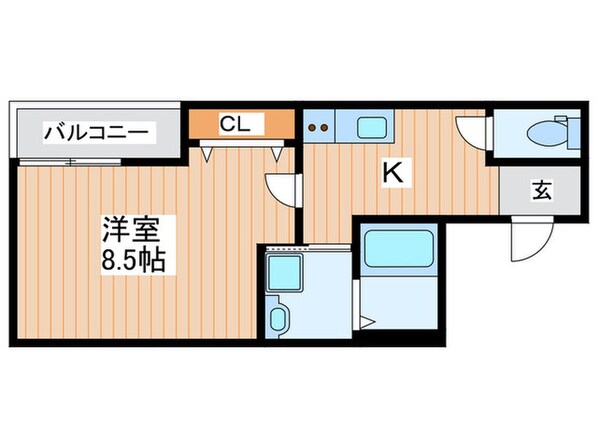 フジパレス門真本町Ⅲ番館の物件間取画像